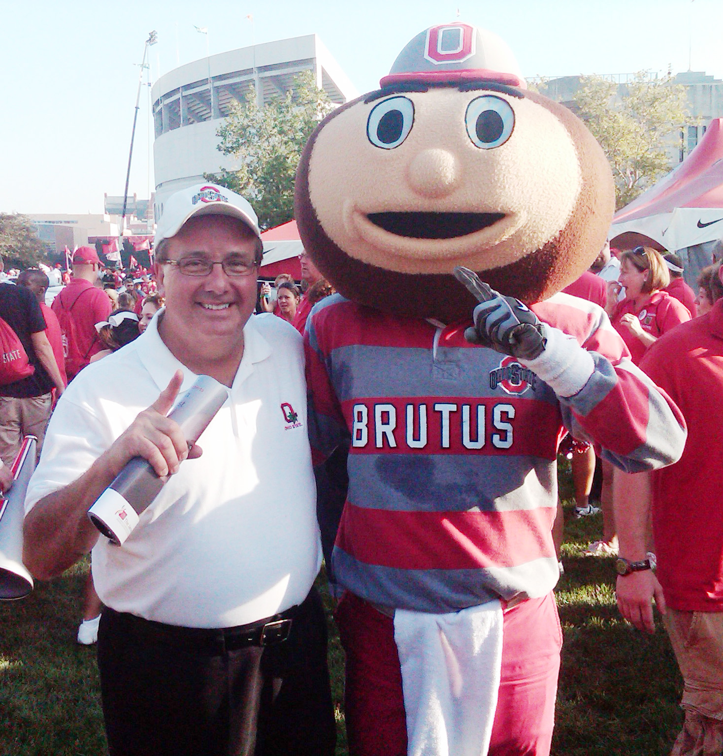 Dr Milewski and Brutus